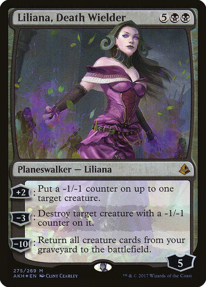 Liliana, Manipuladora da Morte / Liliana, Death Wielder - Magic: The Gathering - MoxLand