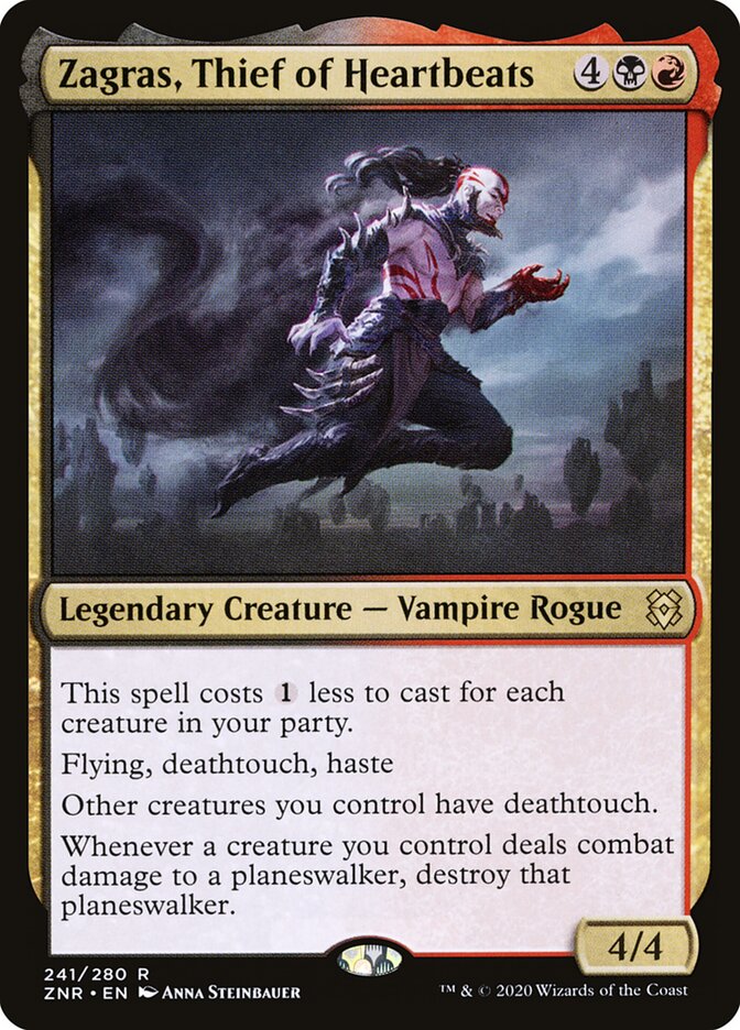 Zagras, Ladrão de Pulsações / Zagras, Thief of Heartbeats - Magic: The Gathering - MoxLand
