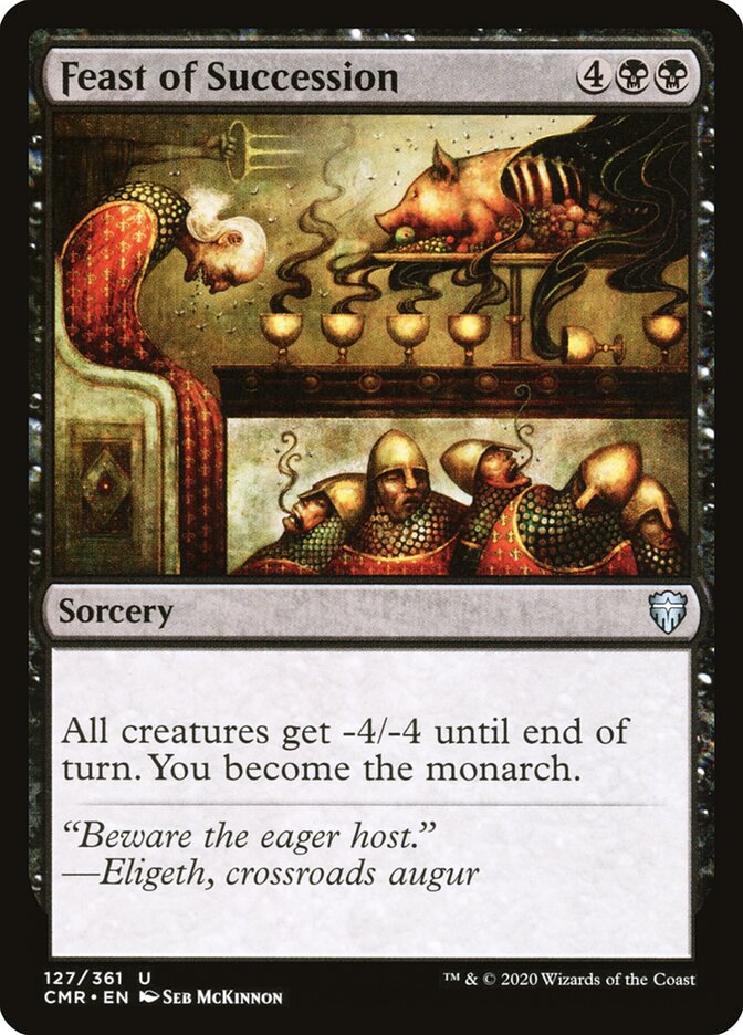 Banquete da Sucessão / Feast of Succession - Magic: The Gathering - MoxLand
