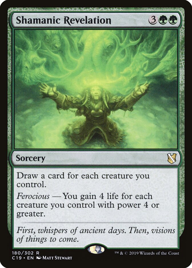 Revelação Xamânica / Shamanic Revelation - Magic: The Gathering - MoxLand