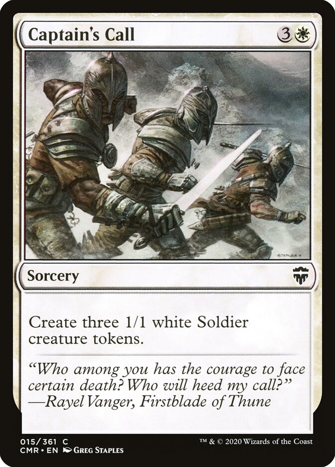 Chamado do Capitão / Captain's Call - Magic: The Gathering - MoxLand
