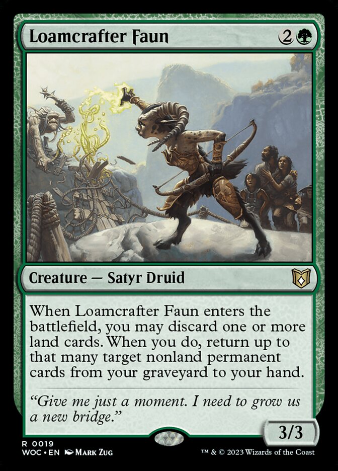 Fauna Moldalama / Loamcrafter Faun - Magic: The Gathering - MoxLand