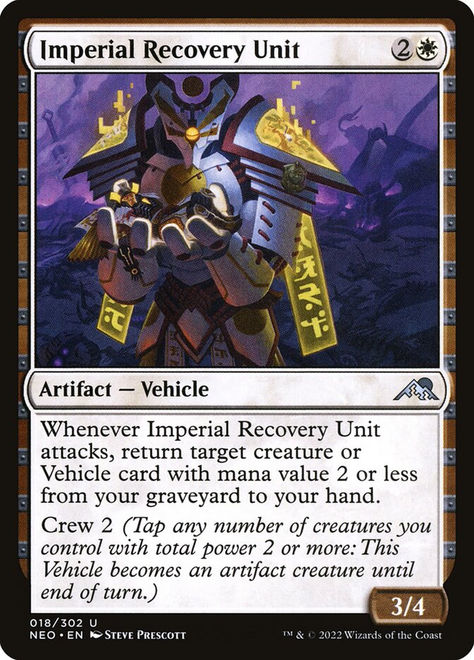 Unidade de Recuperação Imperial / Imperial Recovery Unit - Magic: The Gathering - MoxLand