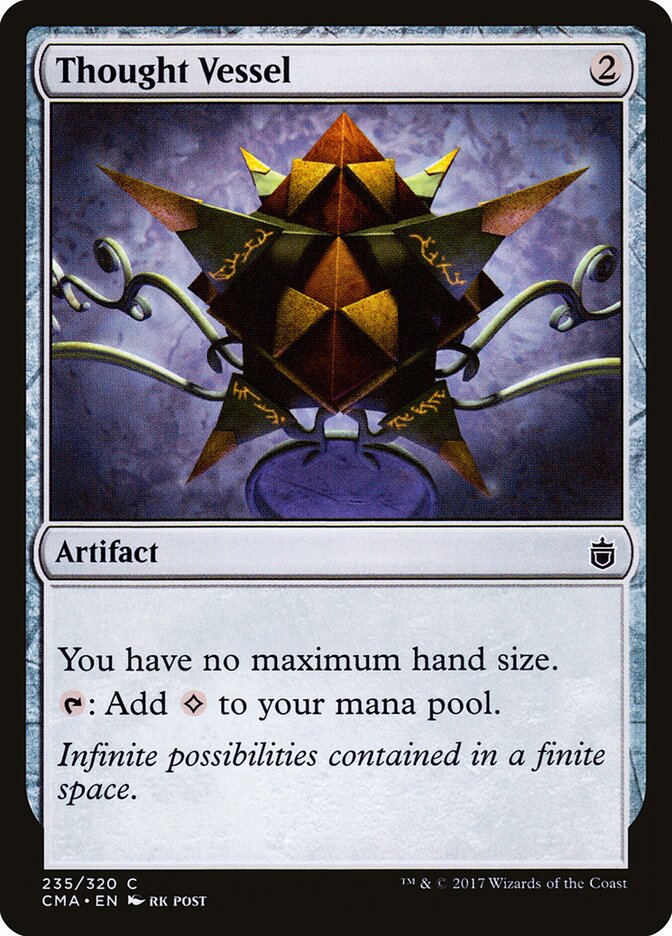 Receptáculo de Pensamentos / Thought Vessel - Magic: The Gathering - MoxLand