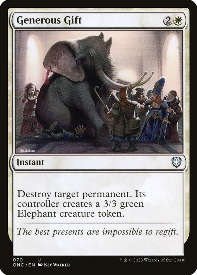 Presente Generoso / Generous Gift - Magic: The Gathering - MoxLand