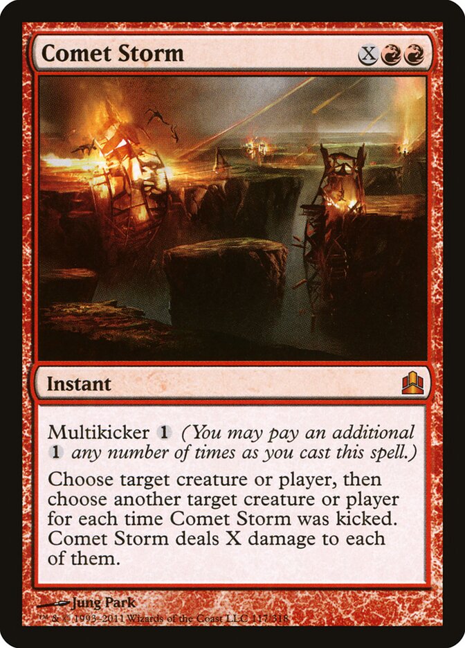 Tempestade de Cometas / Comet Storm - Magic: The Gathering - MoxLand