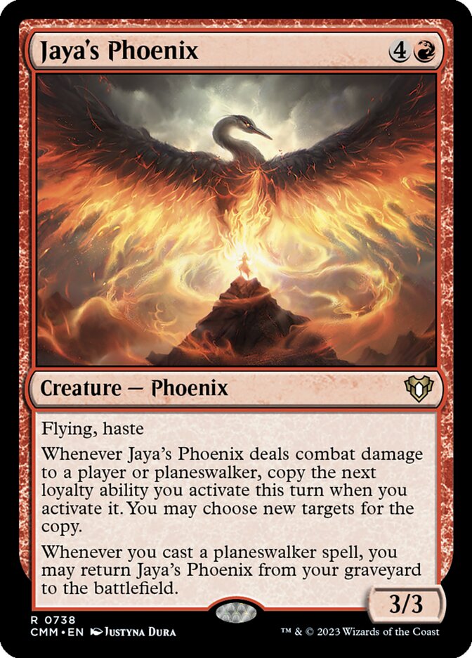 Jaya's Phoenix - Magic: The Gathering - MoxLand