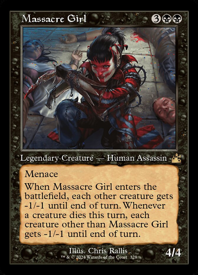 Garota-massacre / Massacre Girl - Magic: The Gathering - MoxLand