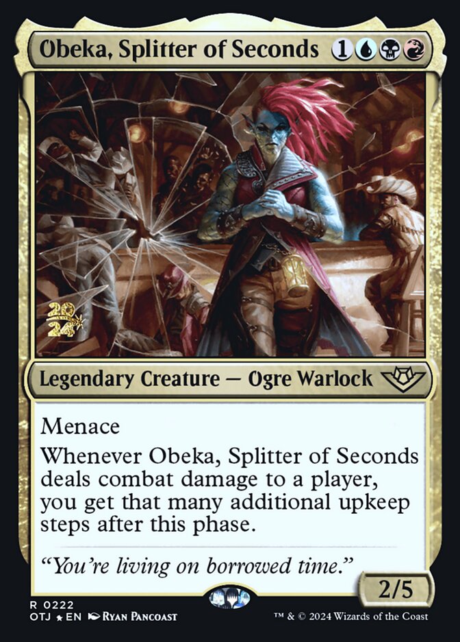Obeka, Fracionadora de Segundos / Obeka, Splitter of Seconds - Magic: The Gathering - MoxLand