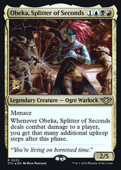 Obeka, Fracionadora de Segundos / Obeka, Splitter of Seconds - Magic: The Gathering - MoxLand