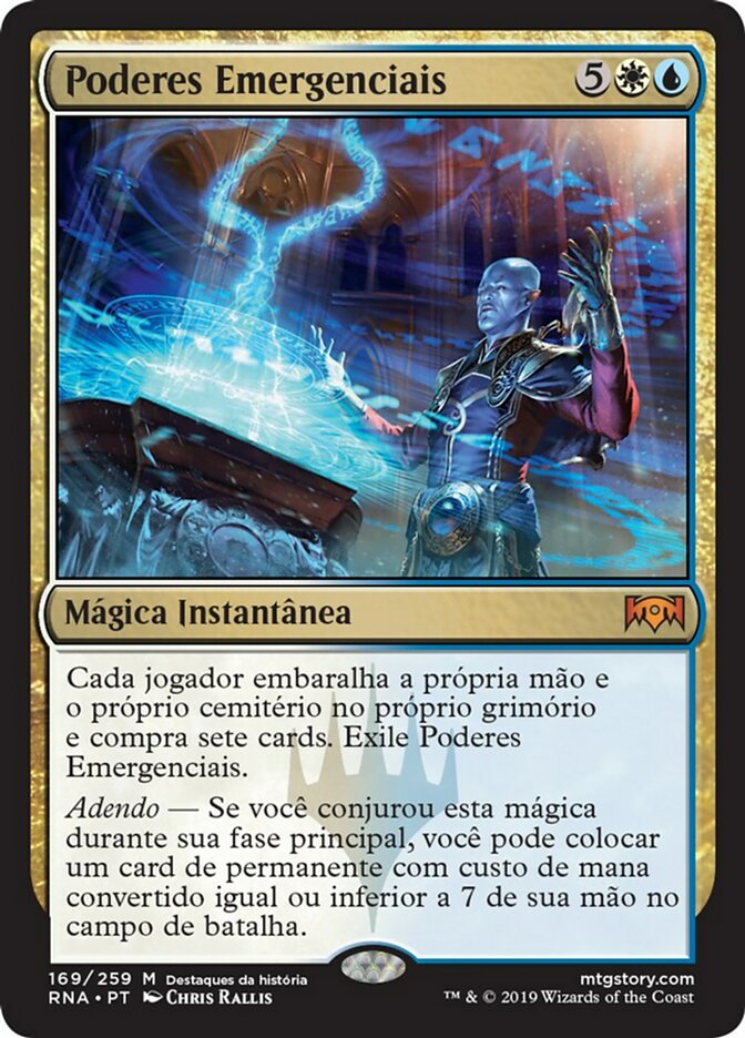 Poderes Emergenciais / Emergency Powers - Magic: The Gathering - MoxLand