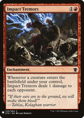 Tremores de Impacto / Impact Tremors - Magic: The Gathering - MoxLand