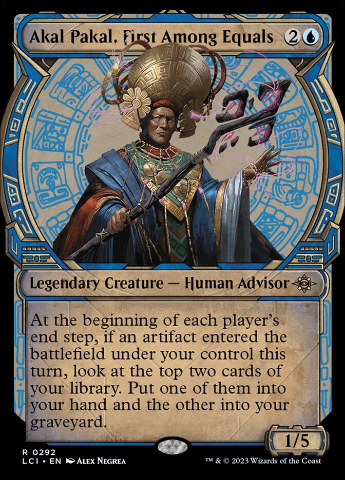 Akal Pakal, Primeira Entre Iguais / Akal Pakal, First Among Equals - Magic: The Gathering - MoxLand