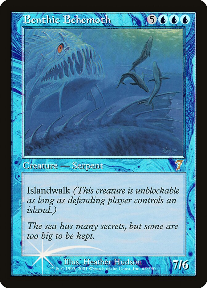 Behemoth Bêntico / Benthic Behemoth - Magic: The Gathering - MoxLand