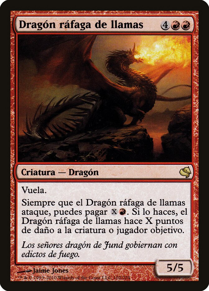 Dragão da Explosão Flamejante / Flameblast Dragon - Magic: The Gathering - MoxLand