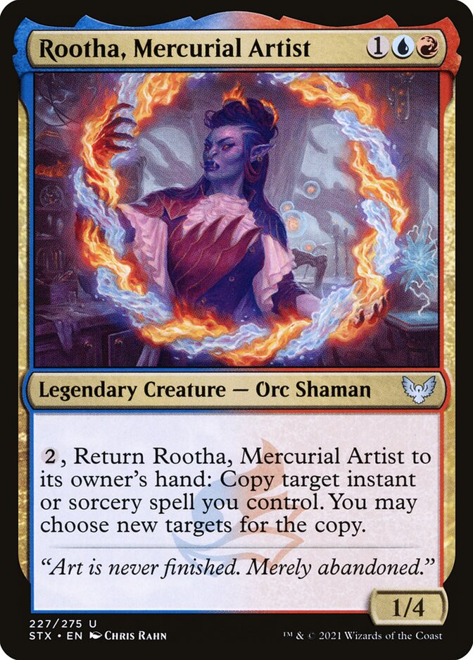 Rootha, Artista Instável / Rootha, Mercurial Artist - Magic: The Gathering - MoxLand