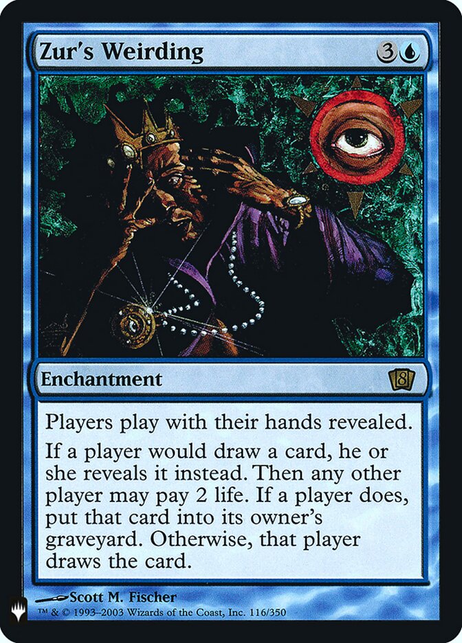 Fatalidade de Zur / Zur's Weirding - Magic: The Gathering - MoxLand