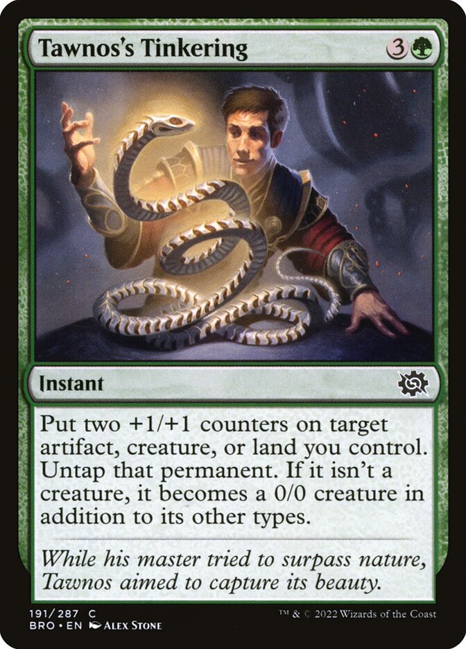 Engenhocagem de Tawnos / Tawnos's Tinkering - Magic: The Gathering - MoxLand