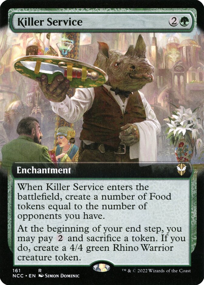 Atendimento de Matar / Killer Service - Magic: The Gathering - MoxLand