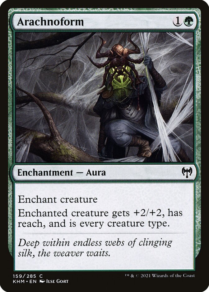 Aracnomorfia / Arachnoform - Magic: The Gathering - MoxLand