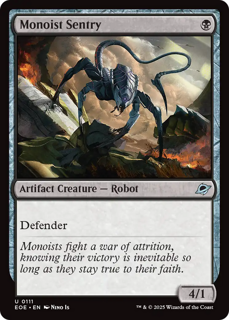 Sentinela Monoísta / Monoist Sentry - Magic: The Gathering - MoxLand