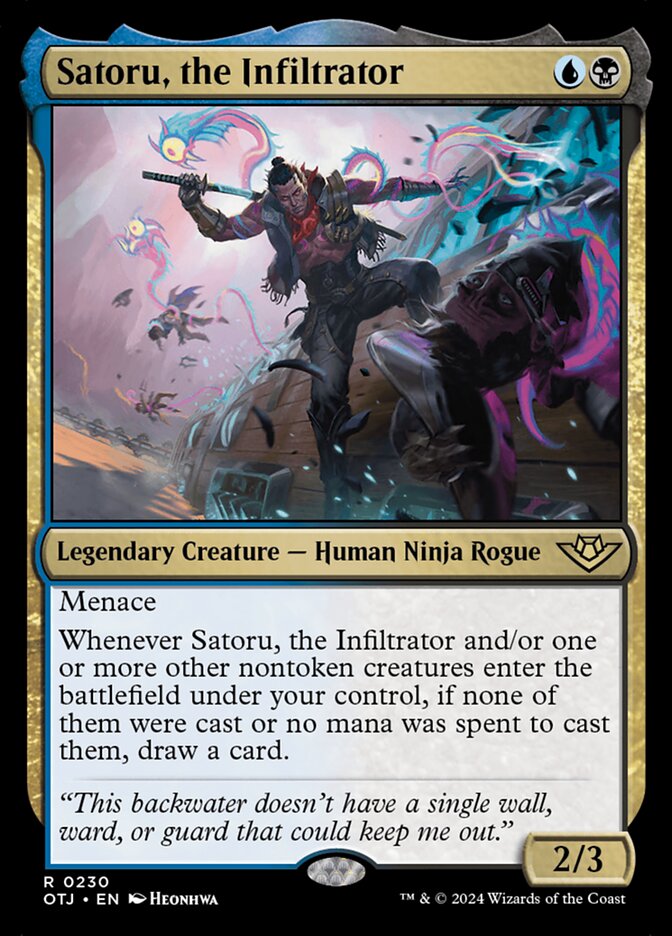 Satoru, o Infiltrador / Satoru, the Infiltrator - Magic: The Gathering - MoxLand
