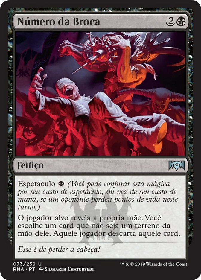 Número da Broca / Drill Bit - Magic: The Gathering - MoxLand