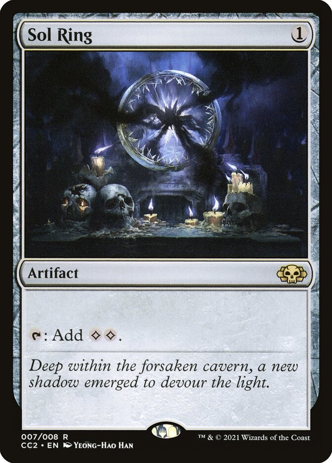 Anel Solar / Sol Ring - Magic: The Gathering - MoxLand