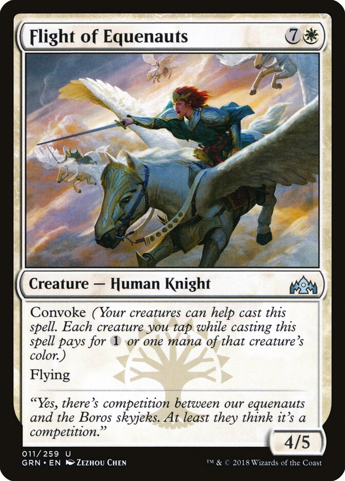 Revoada de Viajantes Equestres / Flight of Equenauts - Magic: The Gathering - MoxLand