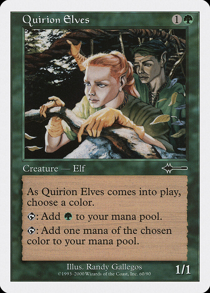 Elfos Quirion / Quirion Elves - Magic: The Gathering - MoxLand