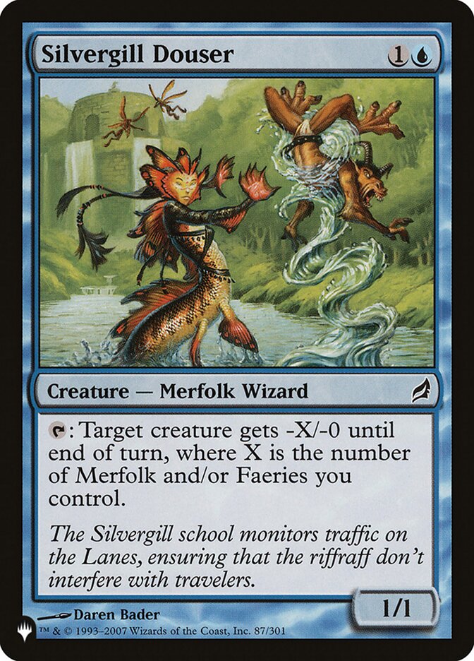 Eliminador Prateobrânquio / Silvergill Douser - Magic: The Gathering - MoxLand