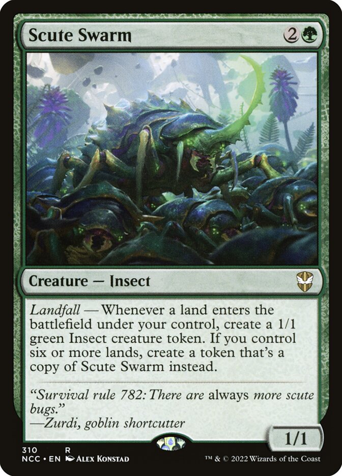 Enxame de Cascudos / Scute Swarm - Magic: The Gathering - MoxLand