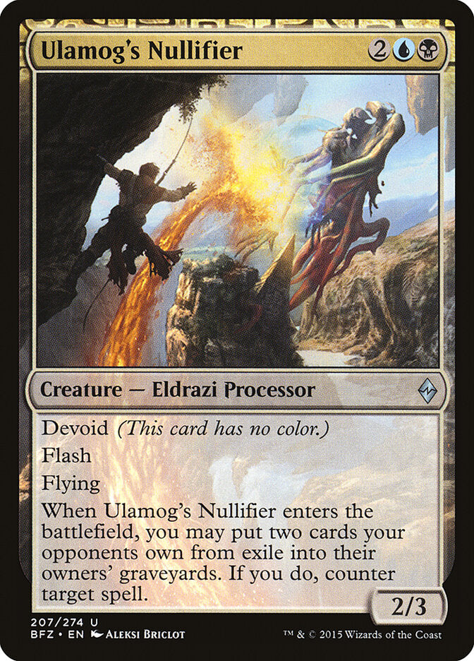 Nulificador de Ulamog / Ulamog's Nullifier - Magic: The Gathering - MoxLand
