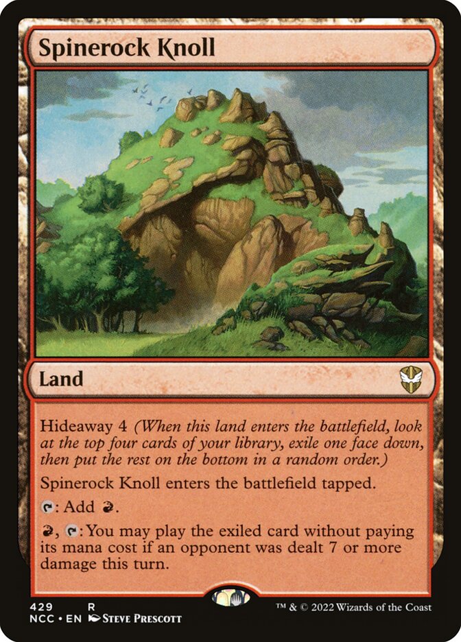 Colina da Rocha Espinhosa / Spinerock Knoll - Magic: The Gathering - MoxLand