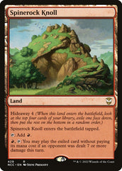 Colina da Rocha Espinhosa / Spinerock Knoll - Magic: The Gathering - MoxLand
