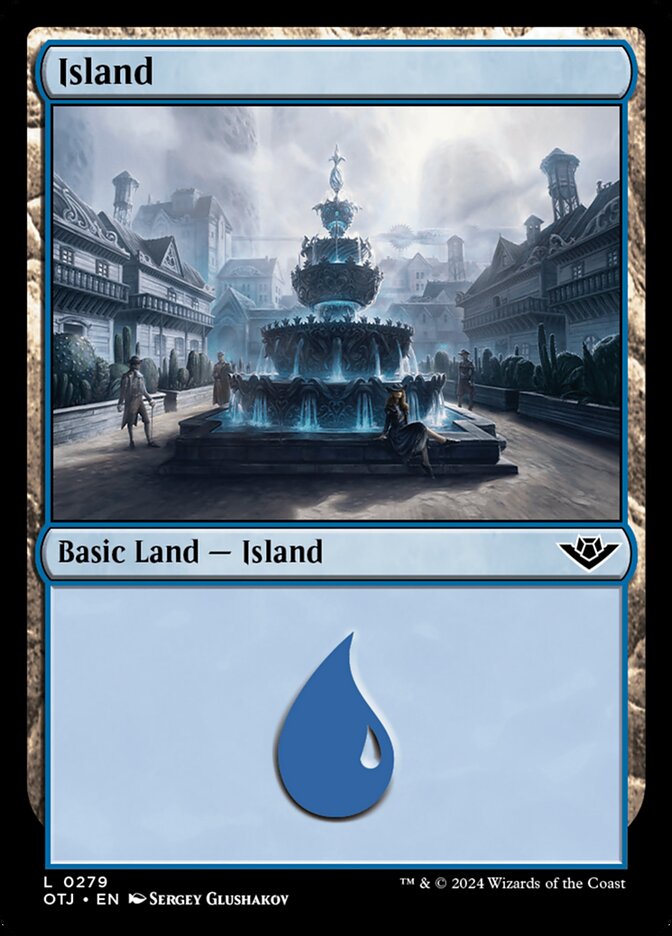 Ilha / Island - Magic: The Gathering - MoxLand