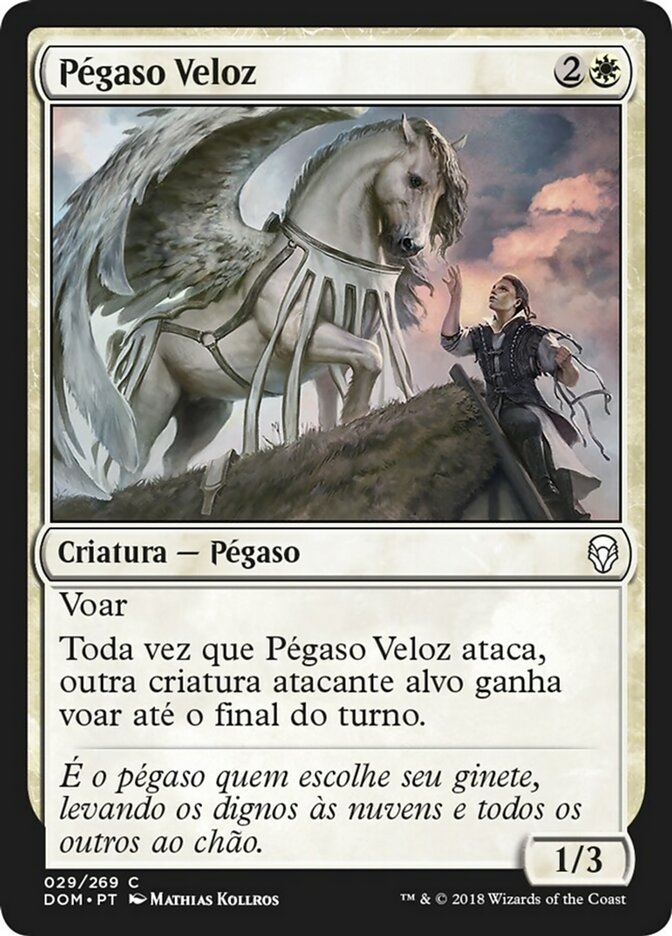 Pégaso Veloz / Pegasus Courser - Magic: The Gathering - MoxLand