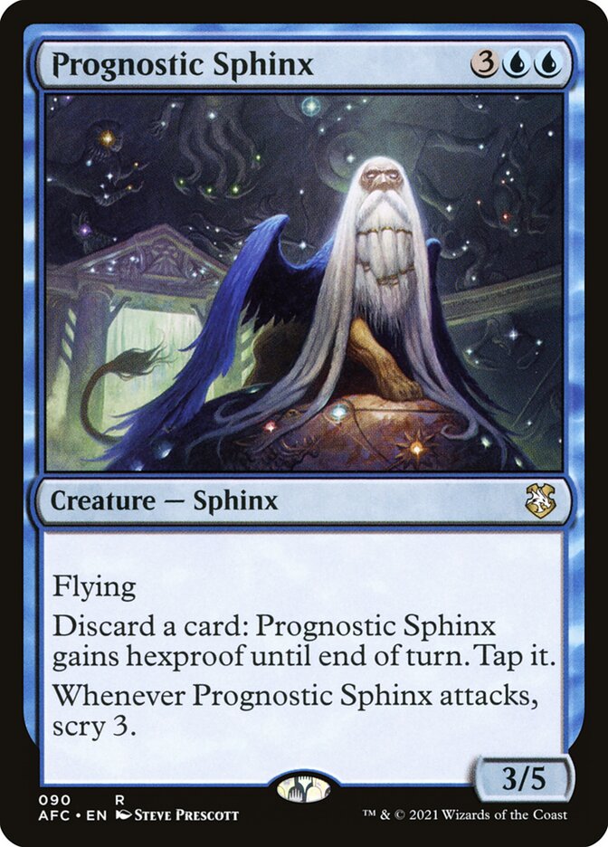 Esfinge Prognóstica / Prognostic Sphinx - Magic: The Gathering - MoxLand
