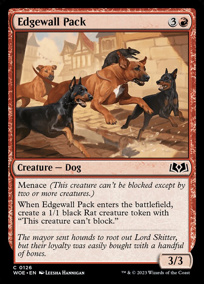 Matilha de Beiramuro / Edgewall Pack - Magic: The Gathering - MoxLand