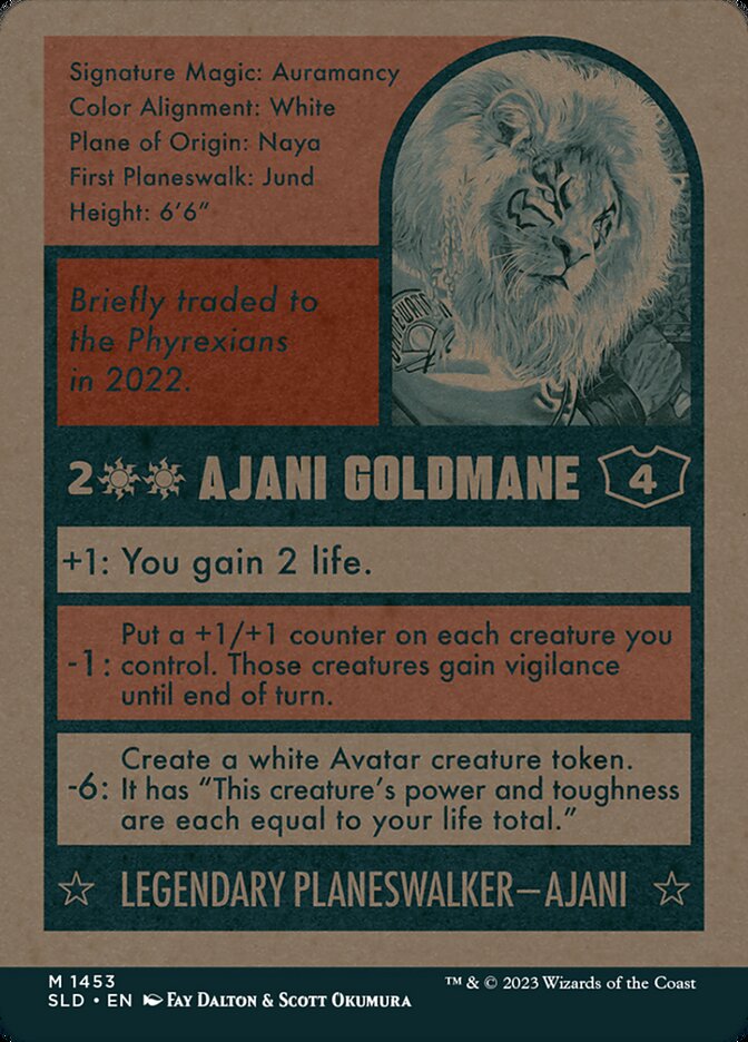 Ajani Goldmane - Magic: The Gathering - MoxLand