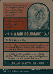 Ajani Goldmane - Magic: The Gathering - MoxLand
