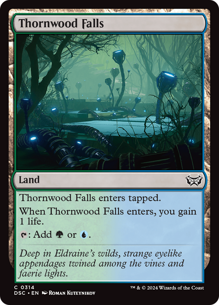 Cachoeira dos Espinhos / Thornwood Falls - Magic: The Gathering - MoxLand