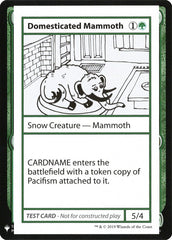 Domesticated Mammoth - Magic: The Gathering - MoxLand