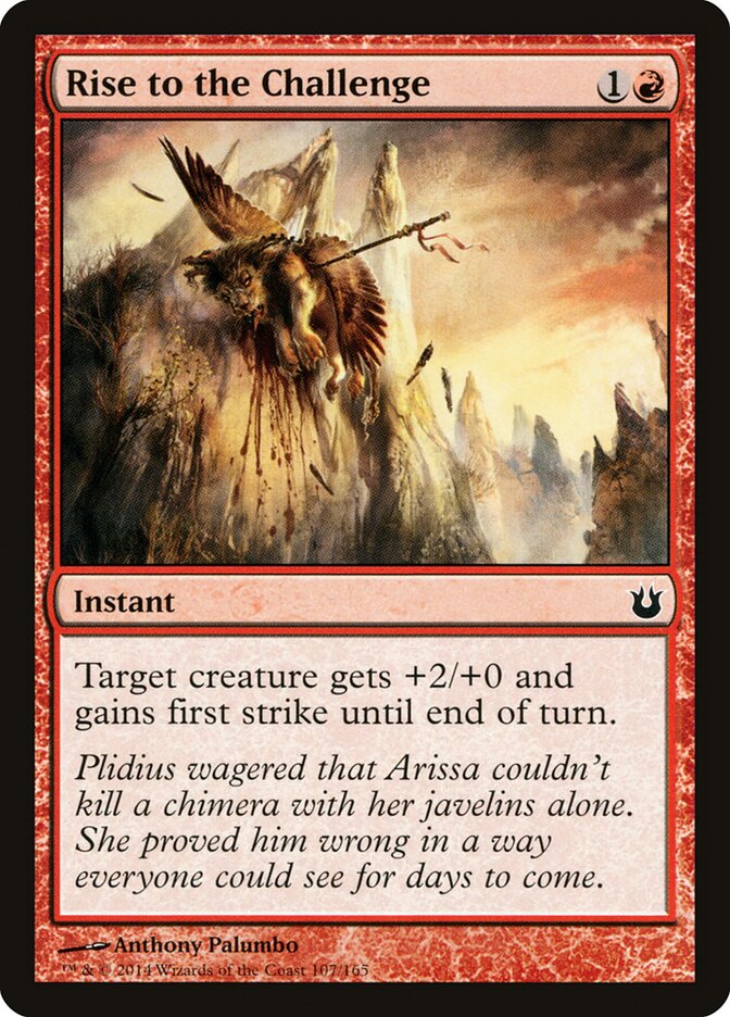 Aceitar o Desafio / Rise to the Challenge - Magic: The Gathering - MoxLand