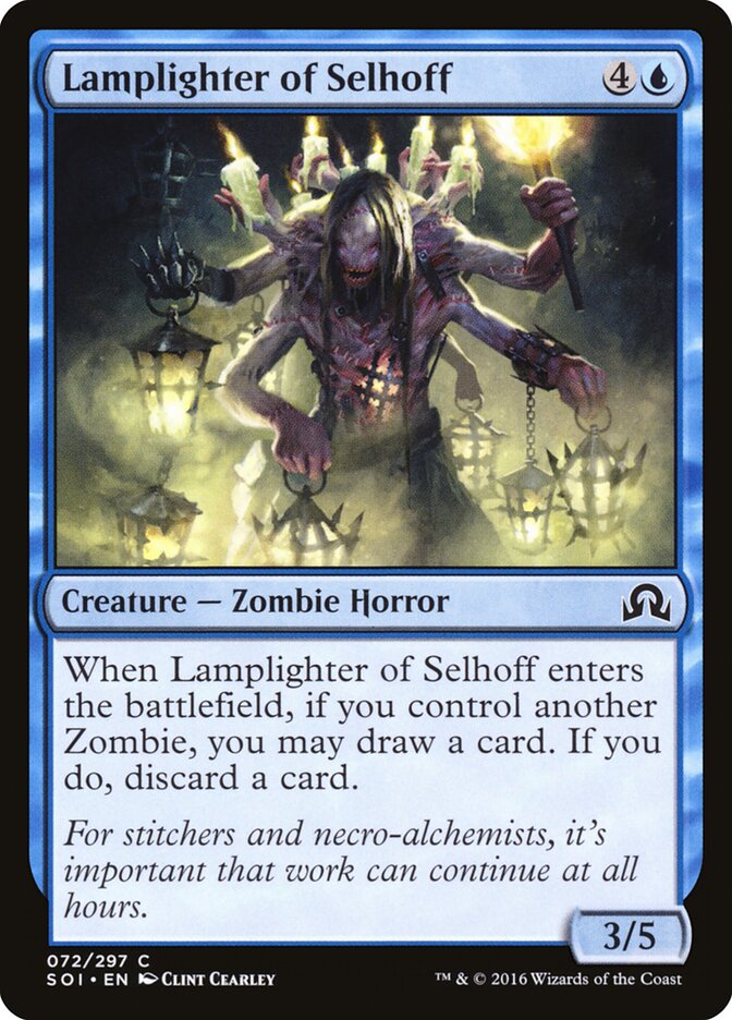 Acendedor de Lampiões de Selhoff / Lamplighter of Selhoff - Magic: The Gathering - MoxLand