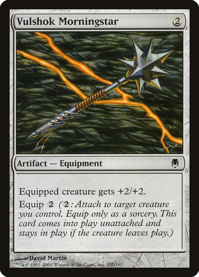 Maça-estrela dos Vulshoques / Vulshok Morningstar - Magic: The Gathering - MoxLand