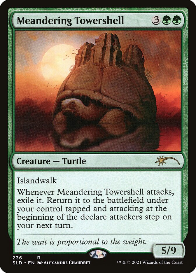 Casco-torre Vagueante / Meandering Towershell - Magic: The Gathering - MoxLand