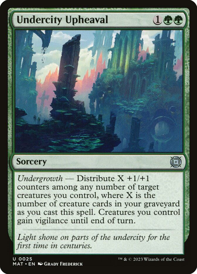 Sublevação do Submundo / Undercity Upheaval - Magic: The Gathering - MoxLand