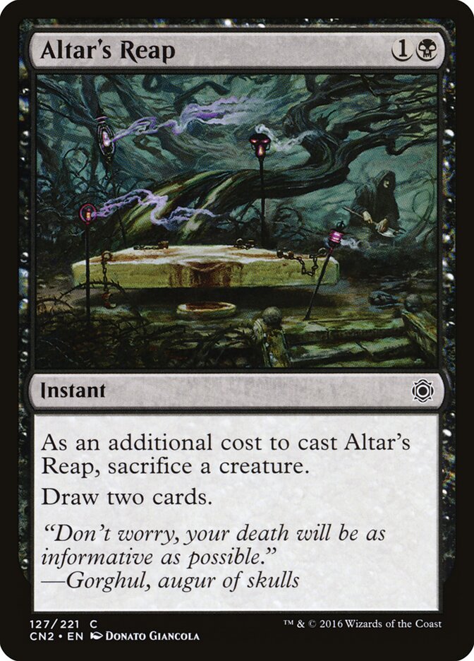 Colheita do Altar / Altar's Reap - Magic: The Gathering - MoxLand