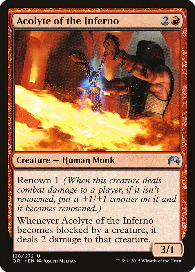 Acólito do Inferno / Acolyte of the Inferno - Magic: The Gathering - MoxLand